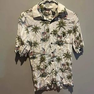 Batik Bay American Flag Polo